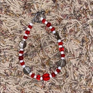 Pretty Red/ White Bracelet